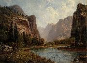 Albert Bierstadt Gates of the Yosemite oil on canvas